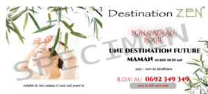 bon cadeau Destination Future Maman