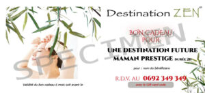 bon cadeau Destination Future Maman Prestige